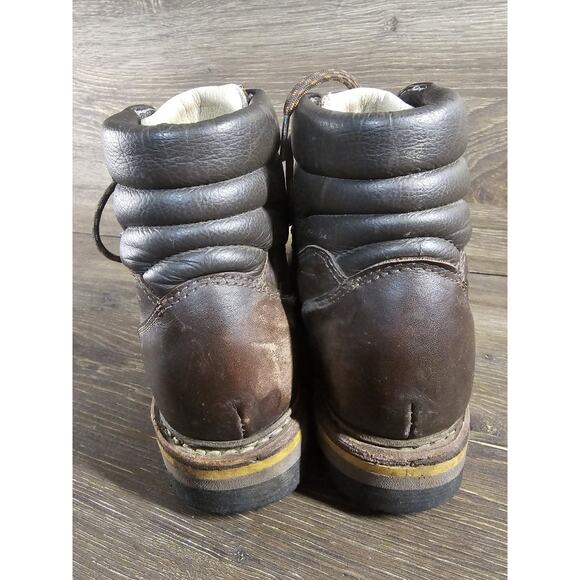 Hanwag Grunten Hiking Boot Lady Womens 5.5 EU 37.5 Brown Leather Gorpcore Lace - Picture 7 of 11